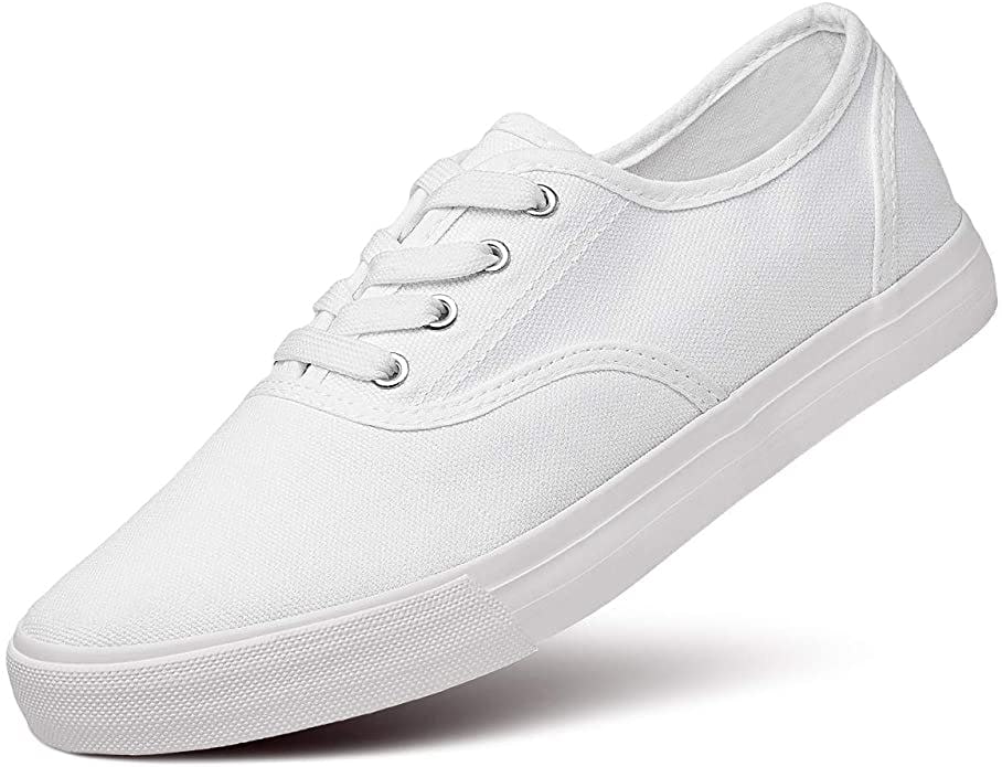 ZGR Women&rsquo;s Canvas White Shoes