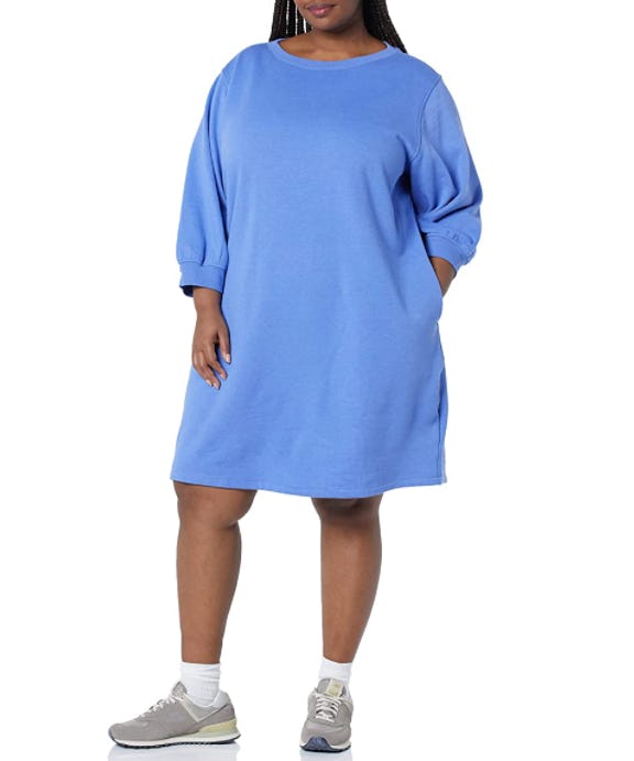 Amazon Essentials French Terry Sweatshirt Dress