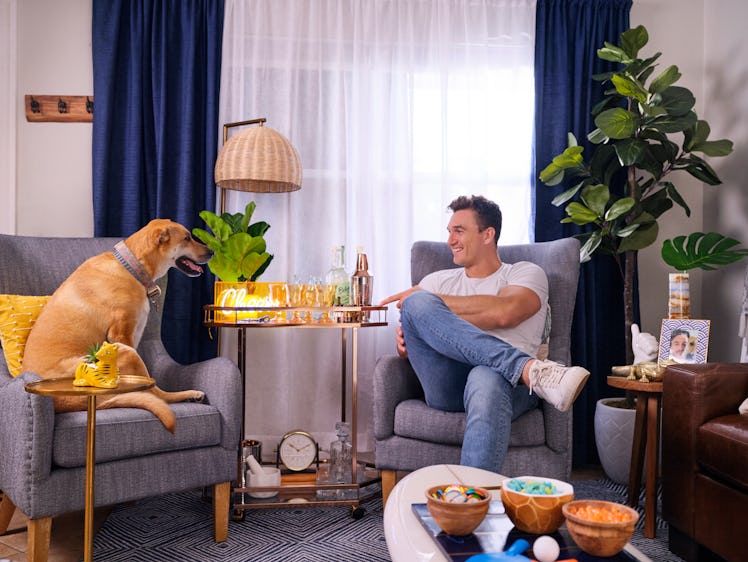 Tyler Cameron shares his home decor and hosting tips from his partnership with HomeGoods.