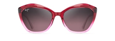 2022 sunglasses trends jewel tone raspberry maui Jim cat eye frames 