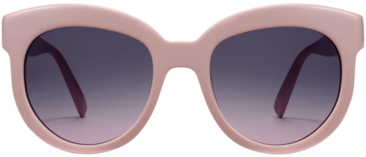 2022 sunglasses trends tinted lenses warby parker pink frames purple lenses