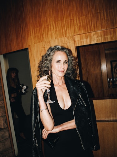 Andie MacDowell Photographed by Tyrell Hampton