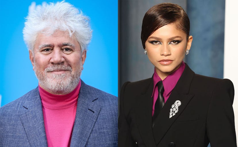 Pedro Almodóvar and Zendaya