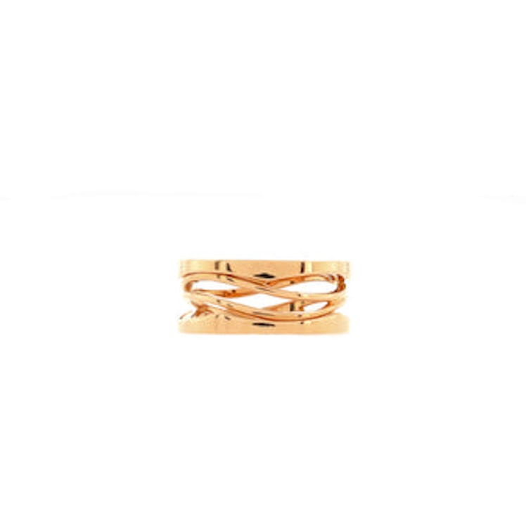 Fashion girls will love BVLGARI’s rose gold ring from Rachel Zoe's Rebag edit.