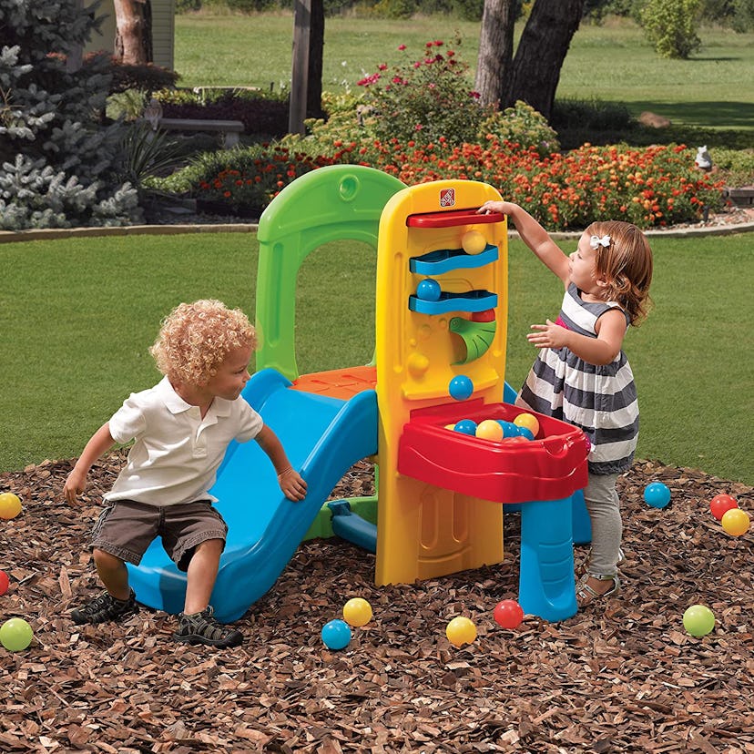 Step2 Play Ball Fun Climber With Slide