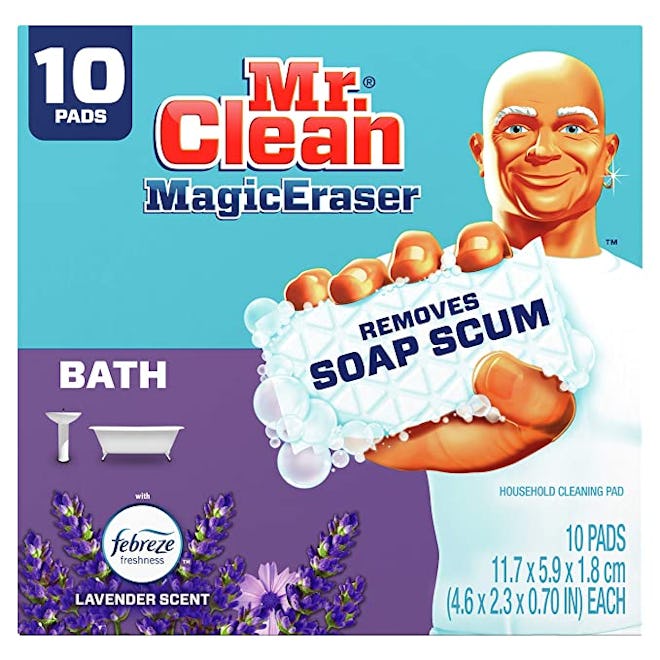 Mr. Clean Magic Eraser With Febreze Lavender Scent (10 Count)
