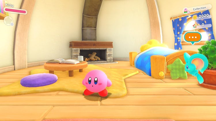 Kirby’s house is cute and entirely unnecessary. In the best way.
