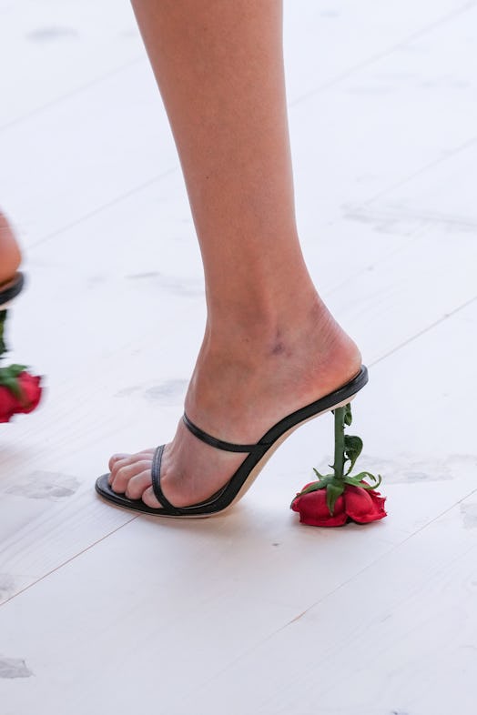 Loewe rose heels kiernan shipka