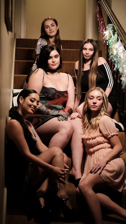 The best 'Euphoria' Season 2 fashion includes this moment featuring Maddy (Alexa Demie), Kat (Barbie...