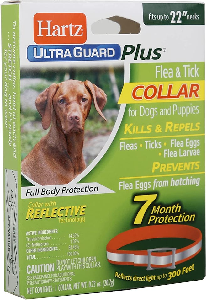 Hartz UltraGuard Plus Reflective Orange Flea & Tick Collar