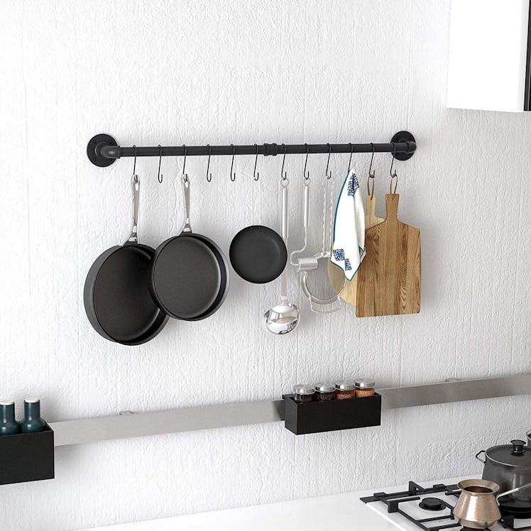 OROPY Wall Mounted Pot Rack