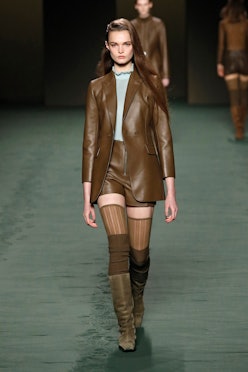 Hermès' Fall/Winter 2022 Runway Show Debuted Stunning Leather Outfits