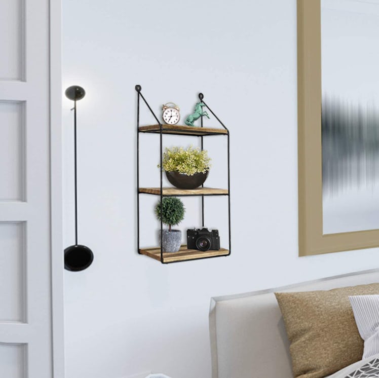 Greenco 3-Tier Wall Mounted Storage Shelves