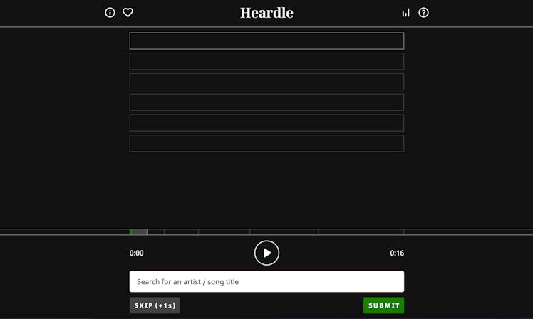 Here's how to play Heardle for a musical version of Wordle.