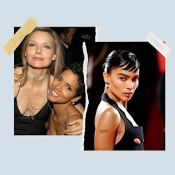 Halle Berry & Michelle Pfeiffer React To Zoë Kravitz' Catwoman In The Batman