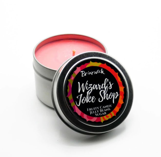 Briarwick Wizard's Joke Shop Harry Potter candle