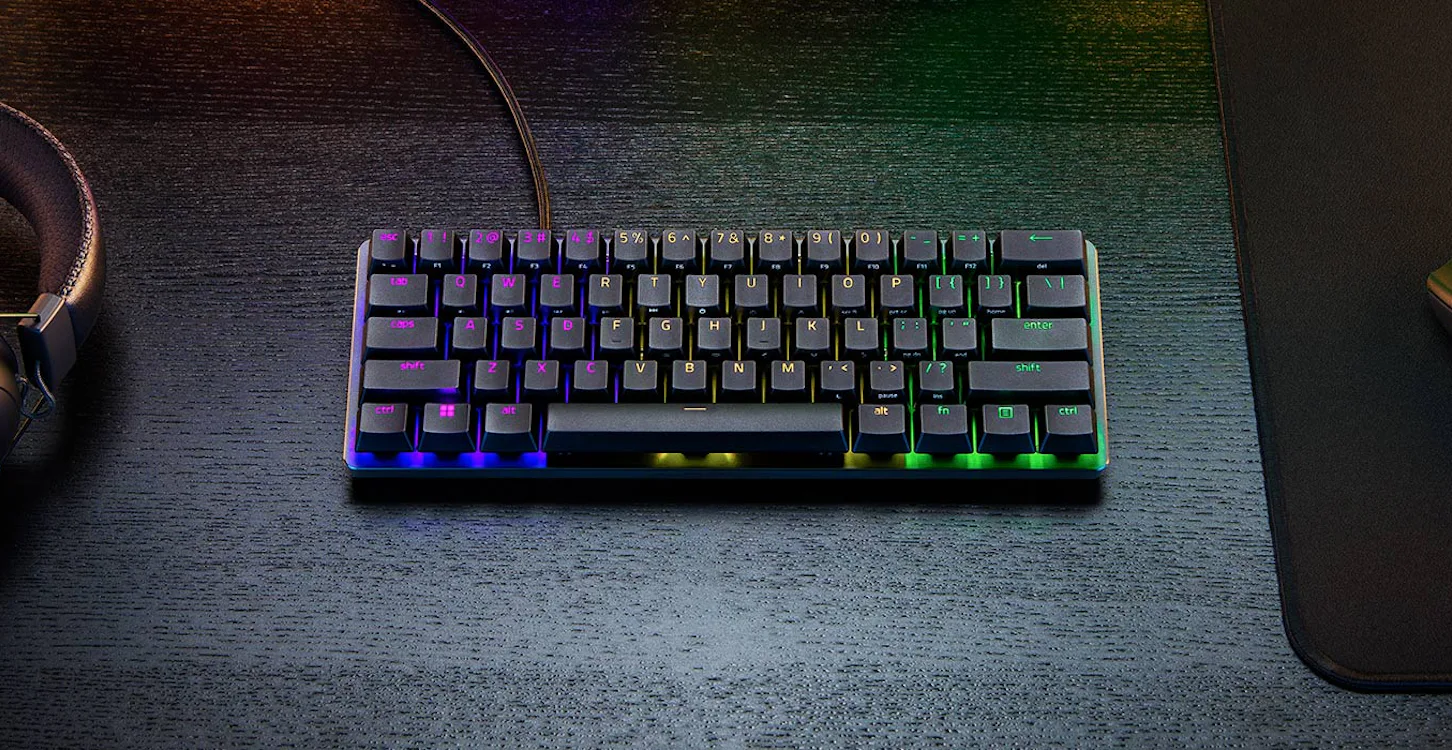 Distinct Huntsman Razer's Huntsman Mini Analog has two distinct levels of keystroke