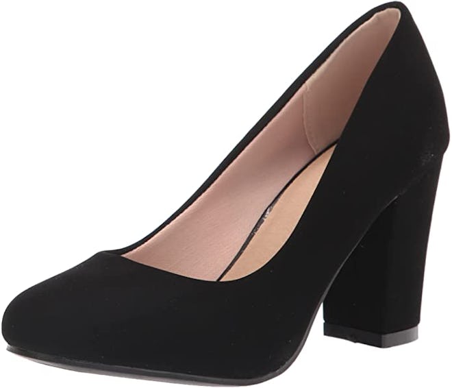Olivia K Block Heel Pump
