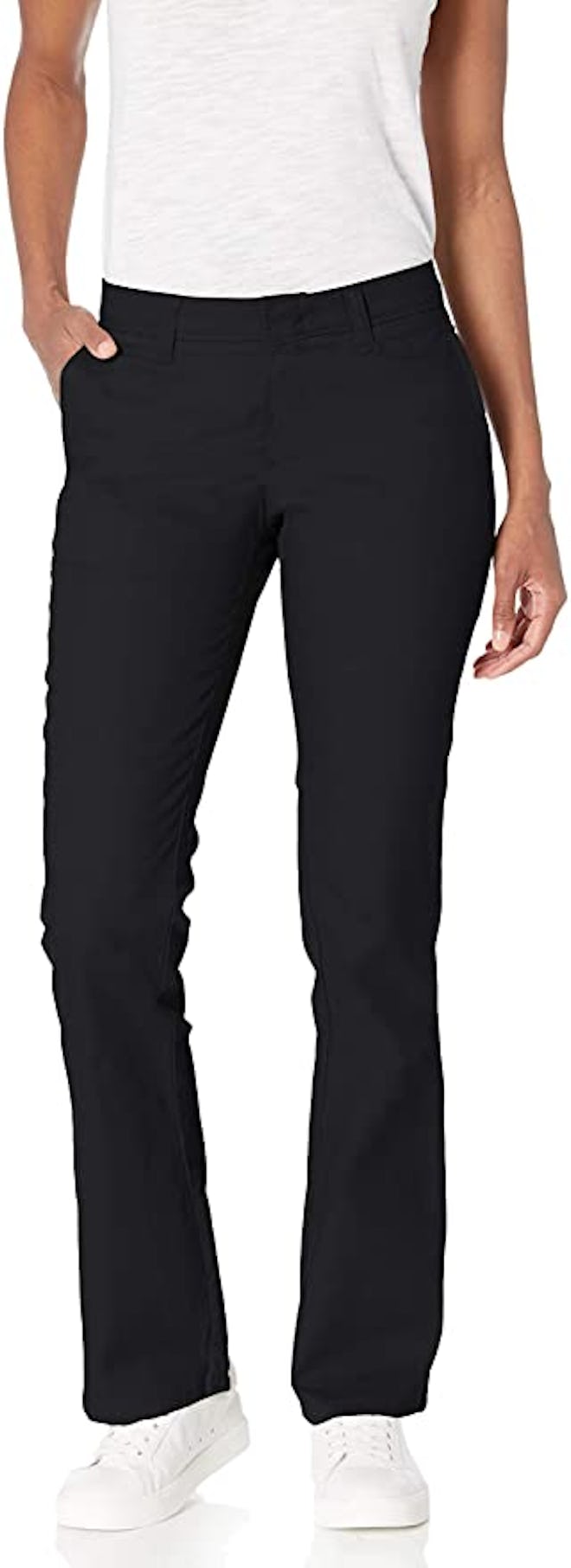 Dickies Flat Front Stretch Twill Pant Slim Fit Bootcut