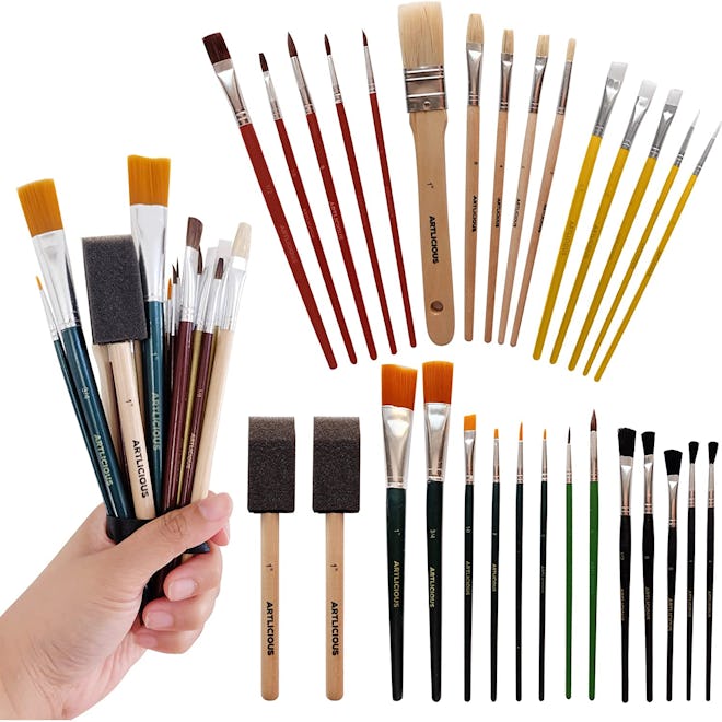 Artlicious All-Purpose Paint Brushes