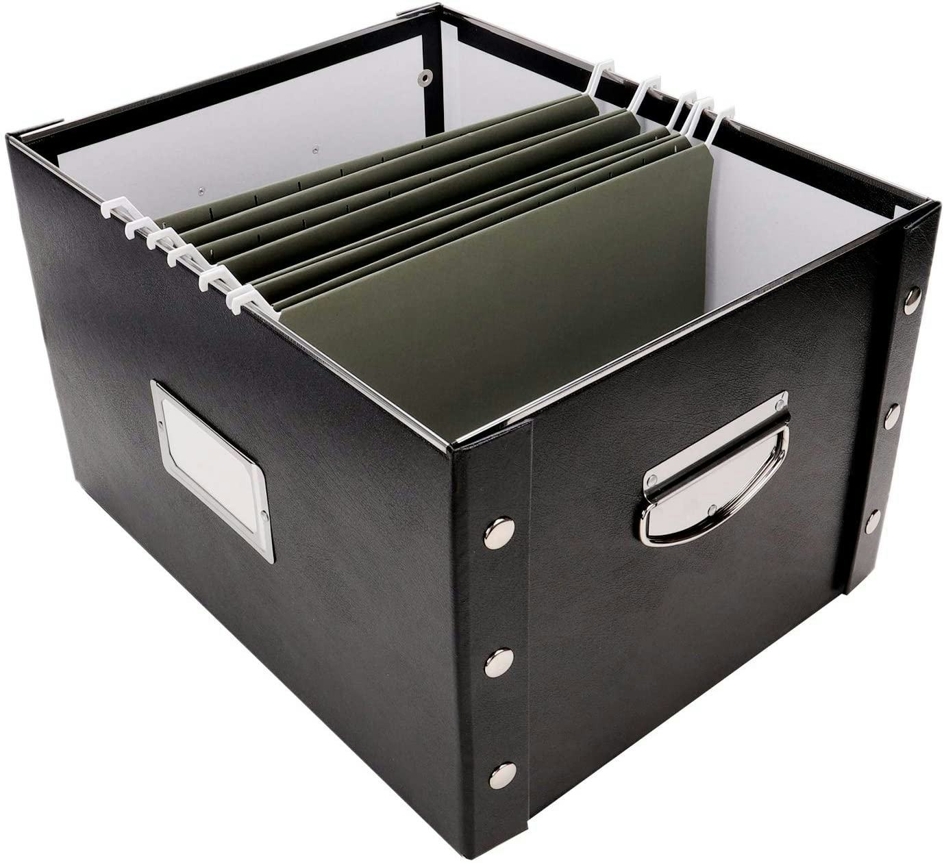 Snap-N-Store File Storage Box &amp; Organizer (2-Pack)