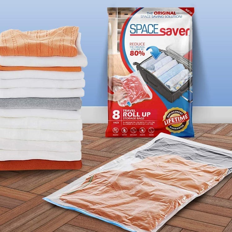 Spacesaver Compression Storage Bags (8-Pack)
