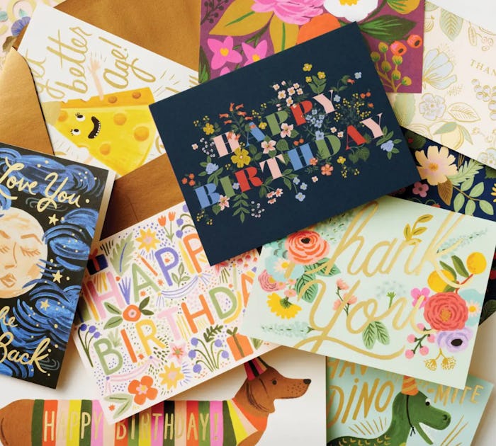 Rifle Paper Co. Sale, collection of greeting cards