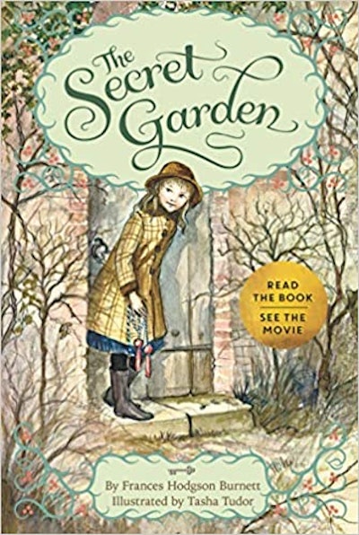 'The Secret Garden' written by Frances Hodgson Burnett, illustrated by Tasha Tudor