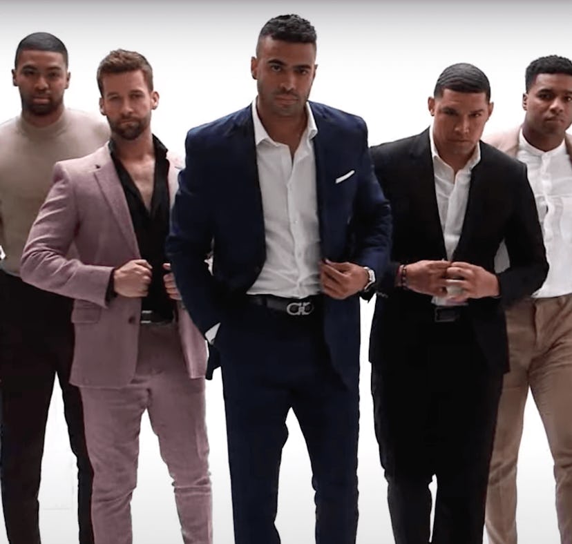 the men of 'Bachelor Live On Stage