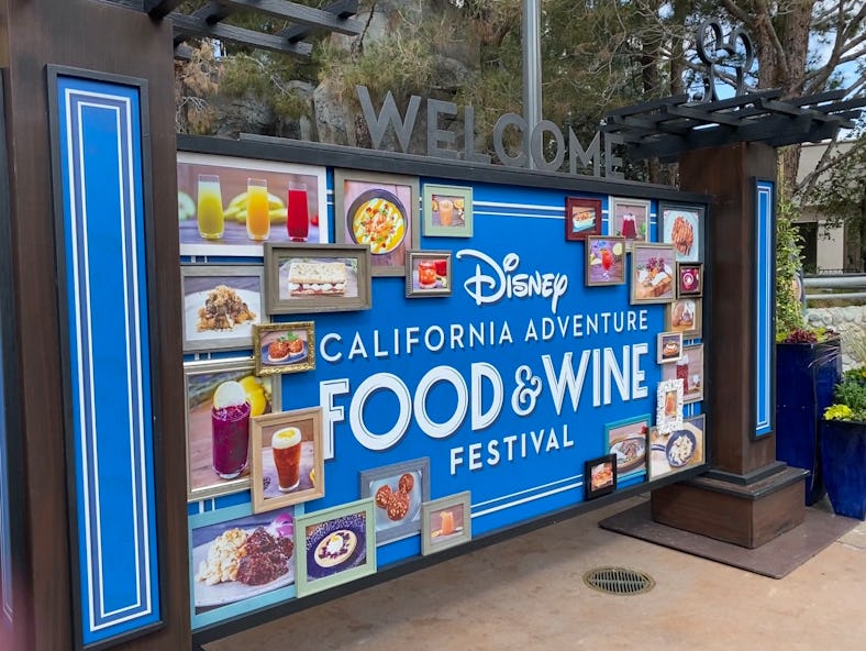 Disney's California Adventure food and wine festival is back at Disneyland. 