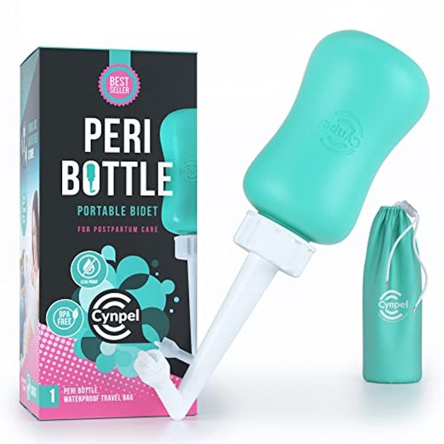 Using a Peri Bottle for Postpartum Pain
