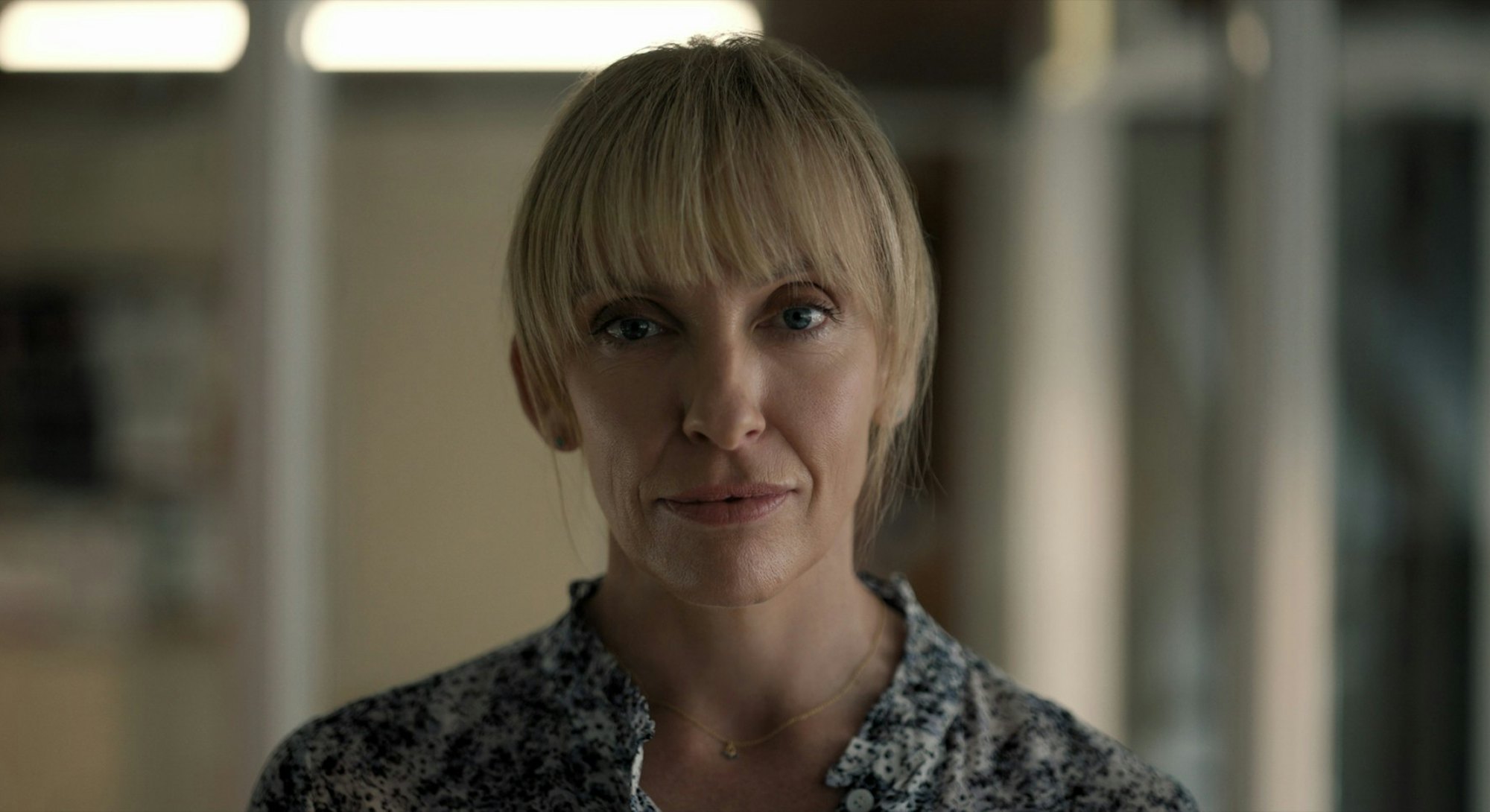 screenshot of Toni Collette in Pieces of Her Netflix show