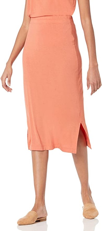 Amazon Essentials Pull on Knit Midi Skirt