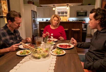 Pam Hupp (Renée Zellweger) and her family in 'The Thing About Pam.' 