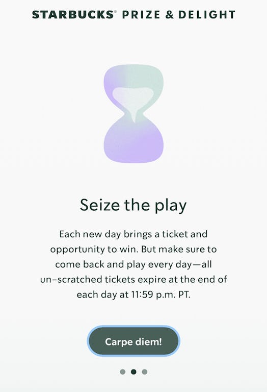 Here's what you need to know about Starbucks' Prize & Delight game, including how to play, prizes, f...