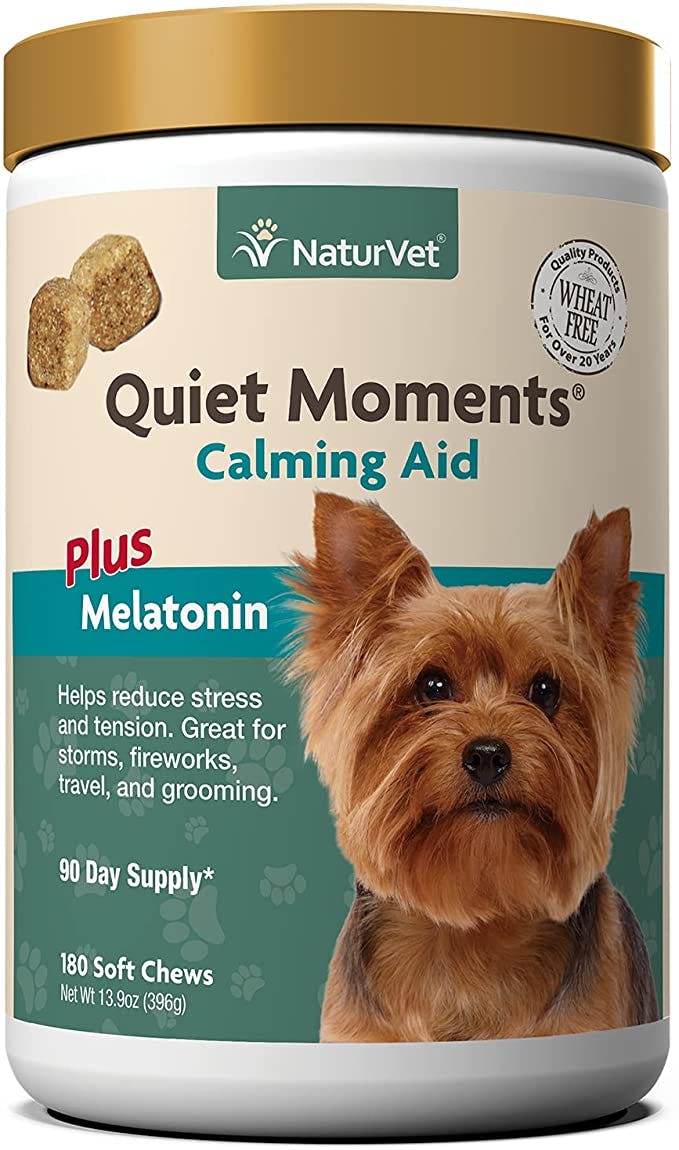 NaturVet Quiet Moments Calming Aid Dog Supplement
