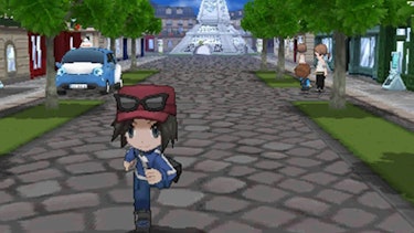 A screenshot from Pokemon X & Y