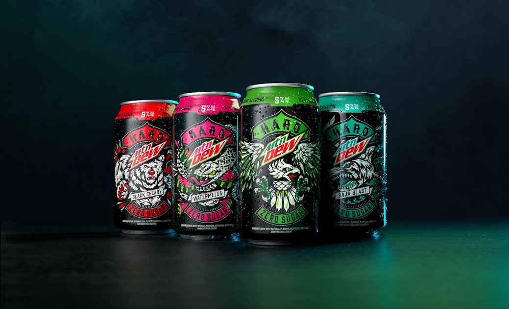 Hard Mountain Dew Review: A Taste Test Of All 4 Flavors