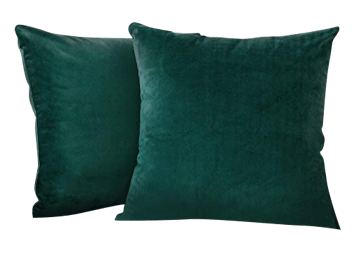 MIULEE Velvet Throw Pillow Covers Set