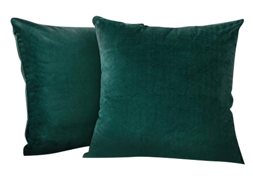 MIULEE Velvet Throw Pillow Covers Set