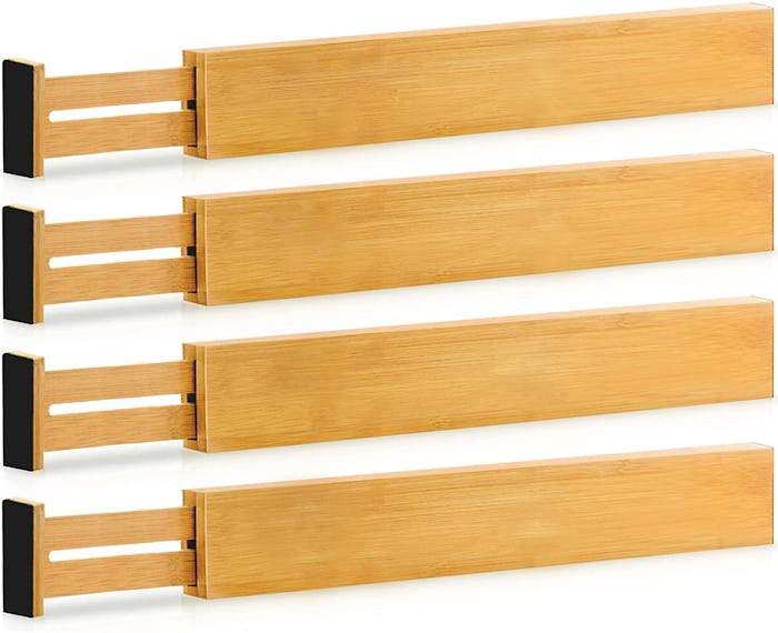 Bambusi Drawer Dividers (4-Pack)