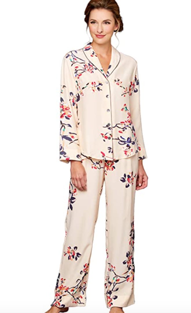 Julianne Rae Mulberry Silk Pajama Set