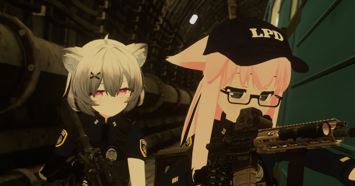 Inside the volunteer 'police department' arresting people in VR