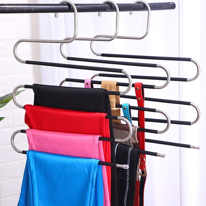 GoodtoU S-Shaped Trouser Hangers (10 Pack)