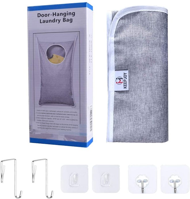 KEEPJOY Hanging Laundry Hamper Bag