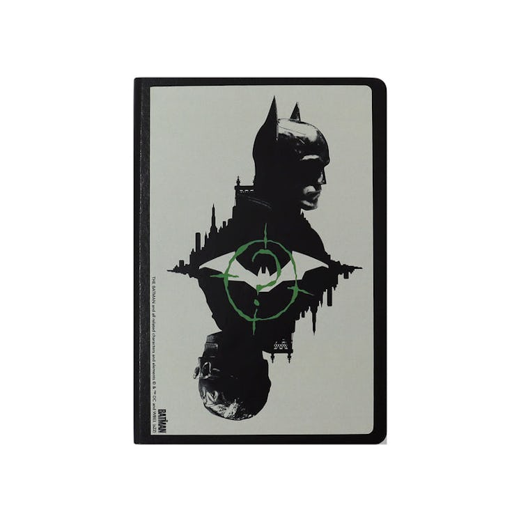 Warner Bros. Studio's 'The Batman' exclusive merch includes a Batman journal. 