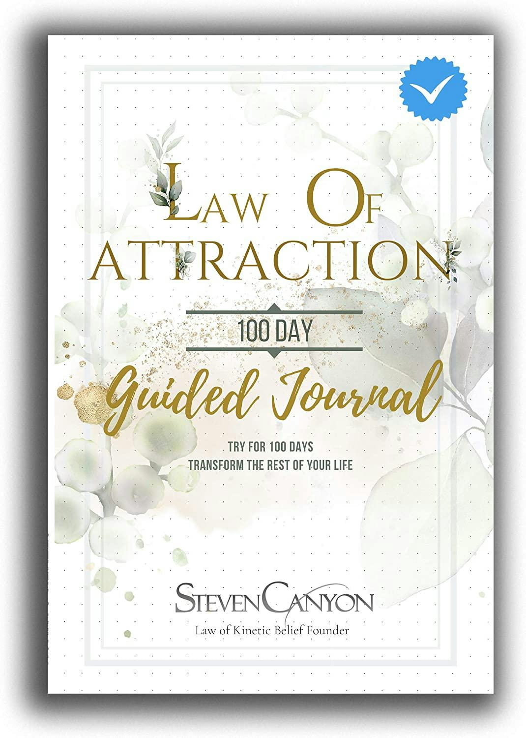 Law of Attraction 100-Day Guided Manifestation Journal