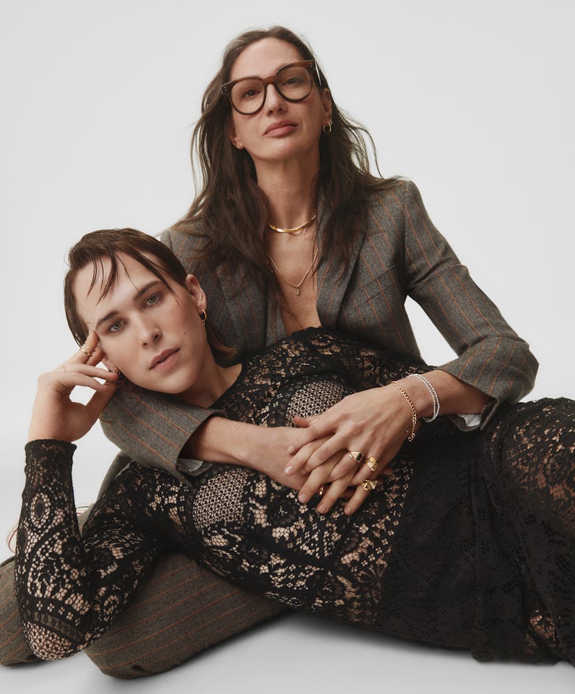 Tommy Dorfman and Jenna Lyons.