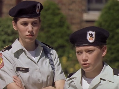 Christy Carlson Romano and Hilary Duff starred in Cadet Kelly in 2002. Photo courtesy of Disney