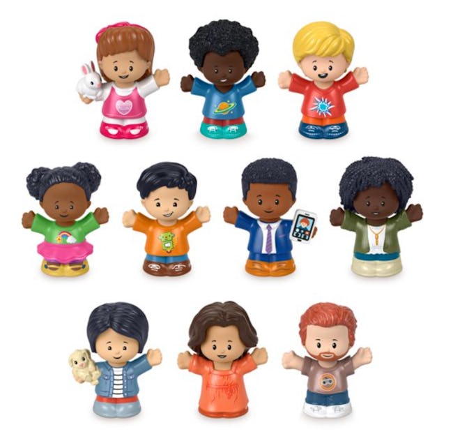 This Little People Neighborhood figure set is great for toddler Easter baskets.